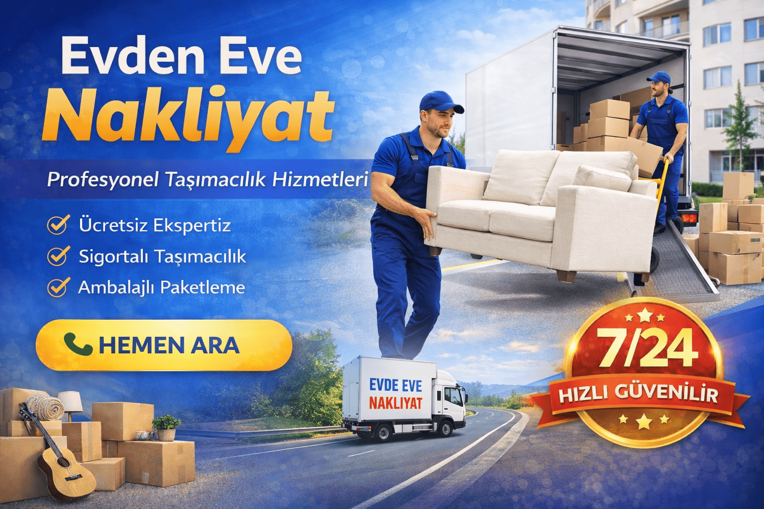 Hendek Nakliyat Sigortalı Taşıma